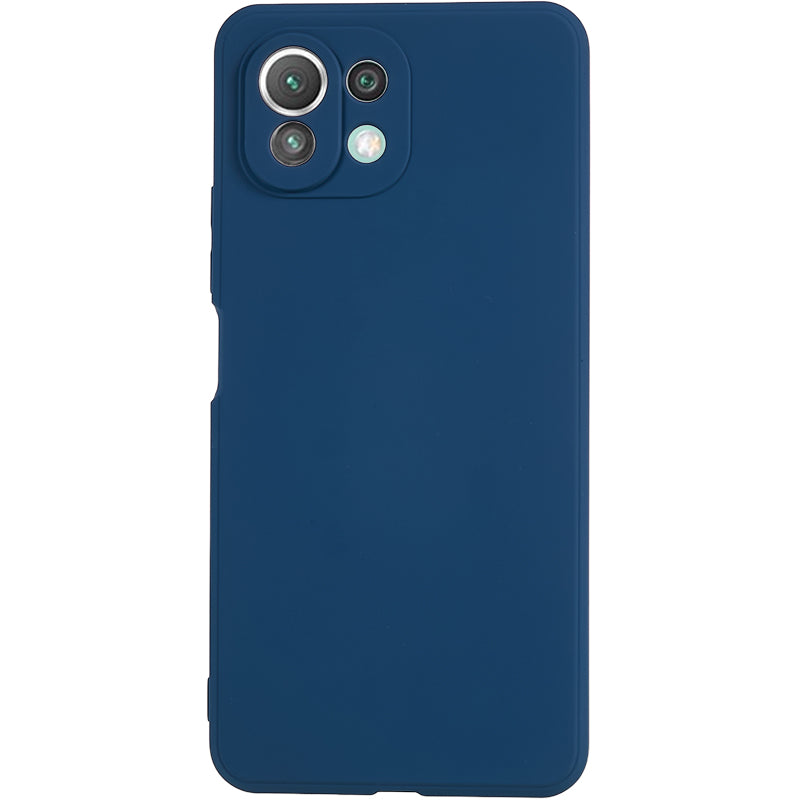 For Xiaomi 11 Lite 5G NE / Mi 11 Lite 5G / 4G Phone Case Soft Fiber Lining Rubberized TPU Cell Phone Cover