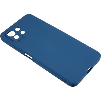 For Xiaomi 11 Lite 5G NE / Mi 11 Lite 5G / 4G Phone Case Soft Fiber Lining Rubberized TPU Cell Phone Cover