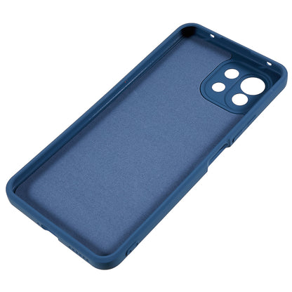 For Xiaomi 11 Lite 5G NE / Mi 11 Lite 5G / 4G Phone Case Soft Fiber Lining Rubberized TPU Cell Phone Cover