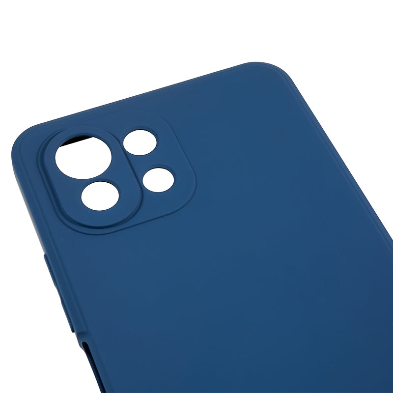 For Xiaomi 11 Lite 5G NE / Mi 11 Lite 5G / 4G Phone Case Soft Fiber Lining Rubberized TPU Cell Phone Cover