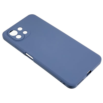 For Xiaomi 11 Lite 5G NE / Mi 11 Lite 5G / 4G Phone Case Soft Fiber Lining Rubberized TPU Cell Phone Cover