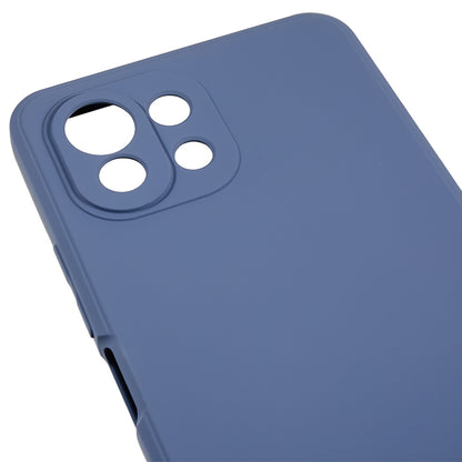 For Xiaomi 11 Lite 5G NE / Mi 11 Lite 5G / 4G Phone Case Soft Fiber Lining Rubberized TPU Cell Phone Cover