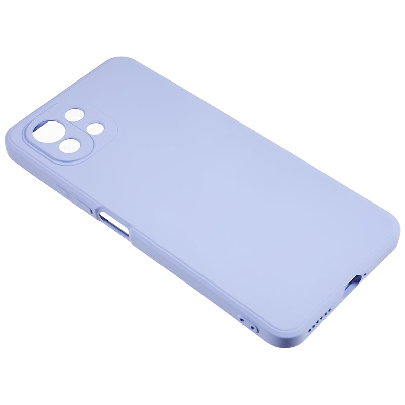 For Xiaomi 11 Lite 5G NE / Mi 11 Lite 5G / 4G Phone Case Soft Fiber Lining Rubberized TPU Cell Phone Cover