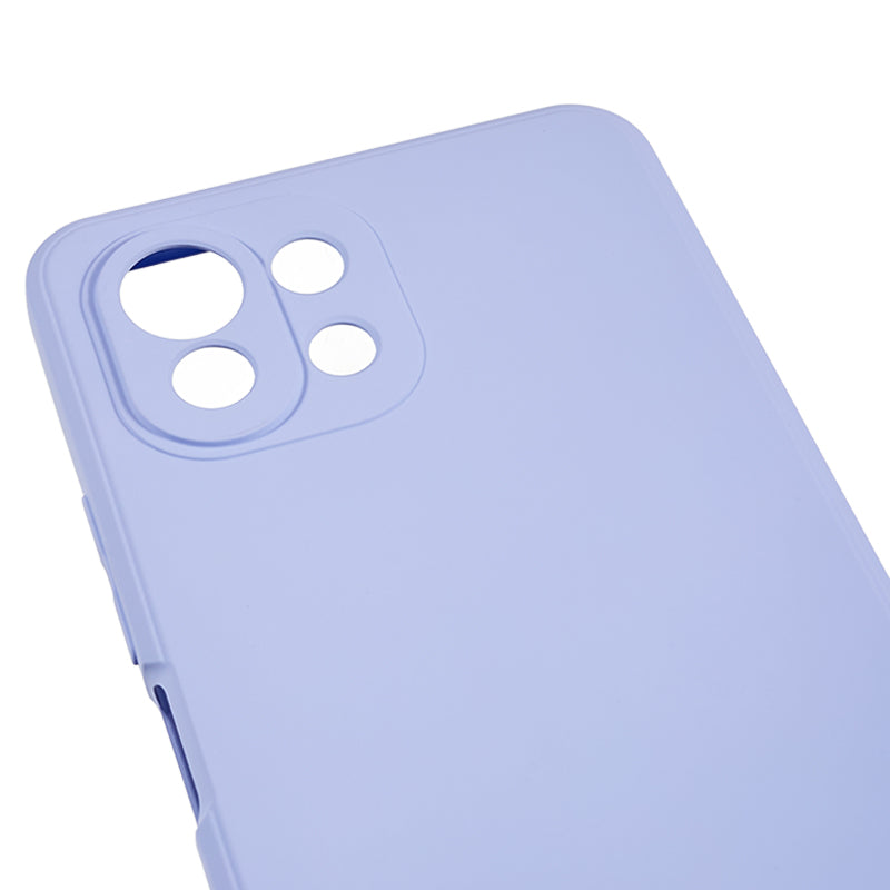 For Xiaomi 11 Lite 5G NE / Mi 11 Lite 5G / 4G Phone Case Soft Fiber Lining Rubberized TPU Cell Phone Cover