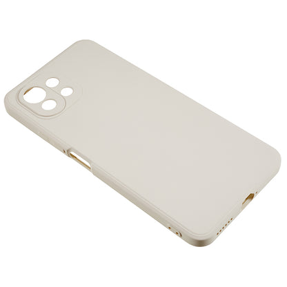 For Xiaomi 11 Lite 5G NE / Mi 11 Lite 5G / 4G Phone Case Soft Fiber Lining Rubberized TPU Cell Phone Cover