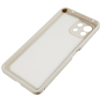 For Xiaomi 11 Lite 5G NE / Mi 11 Lite 5G / 4G Phone Case Soft Fiber Lining Rubberized TPU Cell Phone Cover