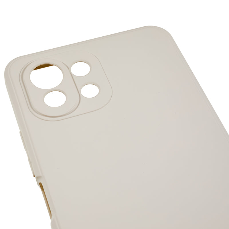 For Xiaomi 11 Lite 5G NE / Mi 11 Lite 5G / 4G Phone Case Soft Fiber Lining Rubberized TPU Cell Phone Cover