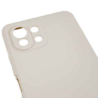 For Xiaomi 11 Lite 5G NE / Mi 11 Lite 5G / 4G Phone Case Soft Fiber Lining Rubberized TPU Cell Phone Cover