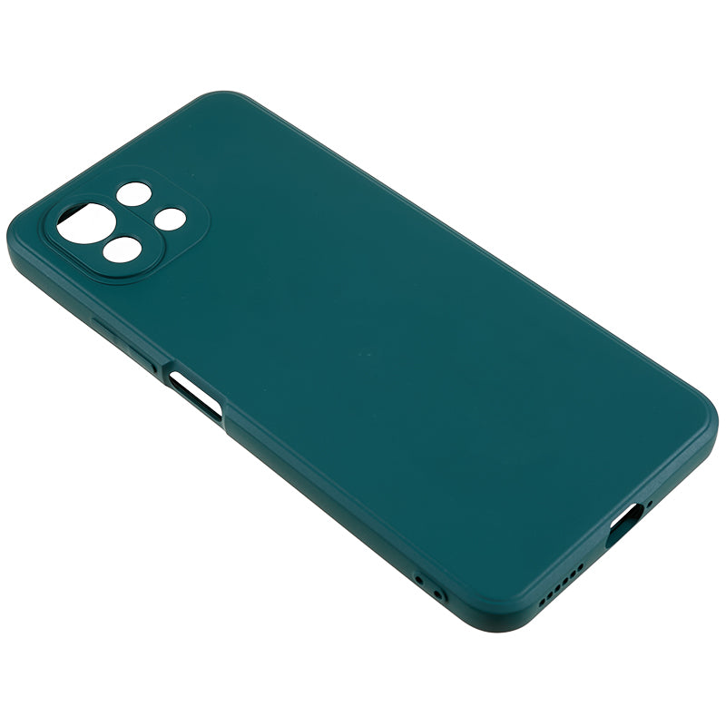 For Xiaomi 11 Lite 5G NE / Mi 11 Lite 5G / 4G Phone Case Soft Fiber Lining Rubberized TPU Cell Phone Cover