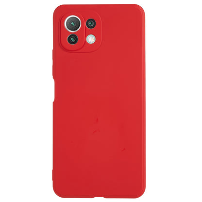 For Xiaomi 11 Lite 5G NE / Mi 11 Lite 5G / 4G Phone Case Soft Fiber Lining Rubberized TPU Cell Phone Cover