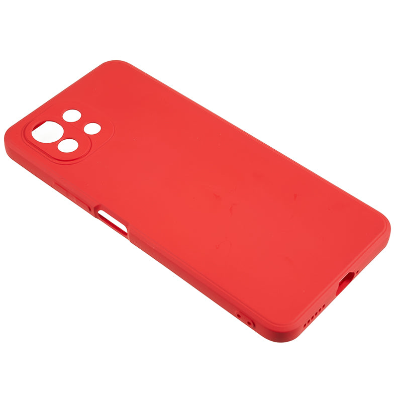 For Xiaomi 11 Lite 5G NE / Mi 11 Lite 5G / 4G Phone Case Soft Fiber Lining Rubberized TPU Cell Phone Cover