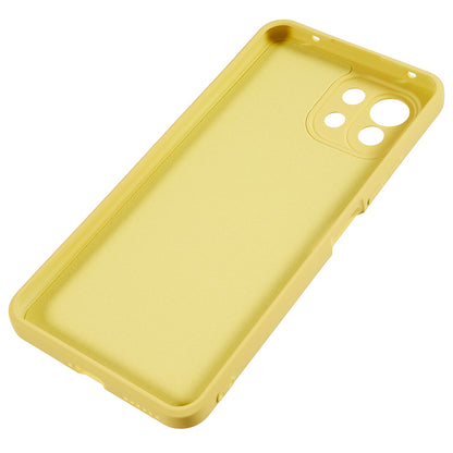 For Xiaomi 11 Lite 5G NE / Mi 11 Lite 5G / 4G Phone Case Soft Fiber Lining Rubberized TPU Cell Phone Cover