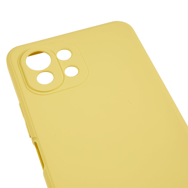 For Xiaomi 11 Lite 5G NE / Mi 11 Lite 5G / 4G Phone Case Soft Fiber Lining Rubberized TPU Cell Phone Cover