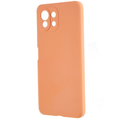 For Xiaomi 11 Lite 5G NE / Mi 11 Lite 5G / 4G Phone Case Soft Fiber Lining Rubberized TPU Cell Phone Cover