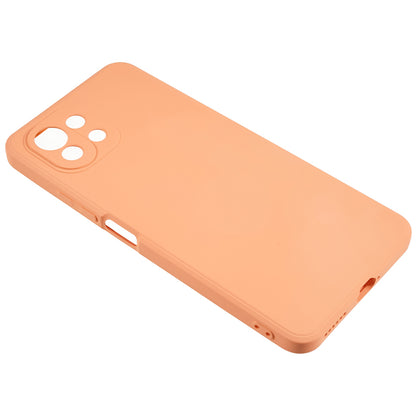 For Xiaomi 11 Lite 5G NE / Mi 11 Lite 5G / 4G Phone Case Soft Fiber Lining Rubberized TPU Cell Phone Cover