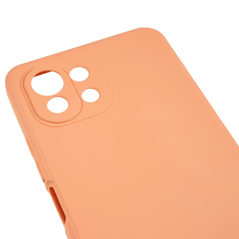 For Xiaomi 11 Lite 5G NE / Mi 11 Lite 5G / 4G Phone Case Soft Fiber Lining Rubberized TPU Cell Phone Cover