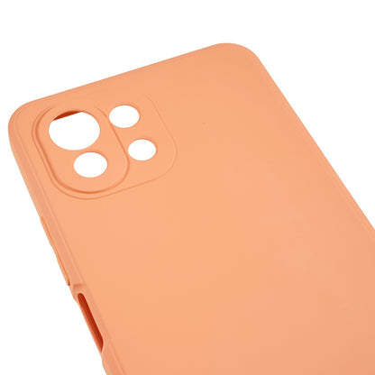 For Xiaomi 11 Lite 5G NE / Mi 11 Lite 5G / 4G Phone Case Soft Fiber Lining Rubberized TPU Cell Phone Cover