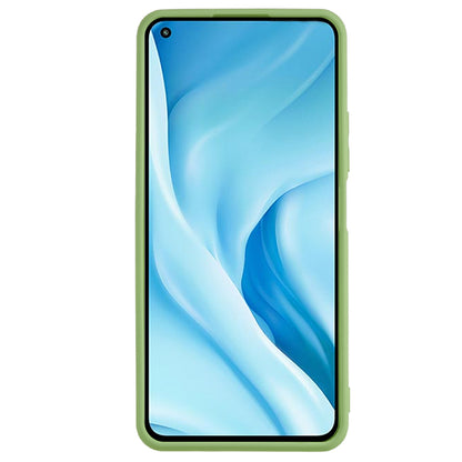 For Xiaomi 11 Lite 5G NE / Mi 11 Lite 5G / 4G Phone Case Soft Fiber Lining Rubberized TPU Cell Phone Cover