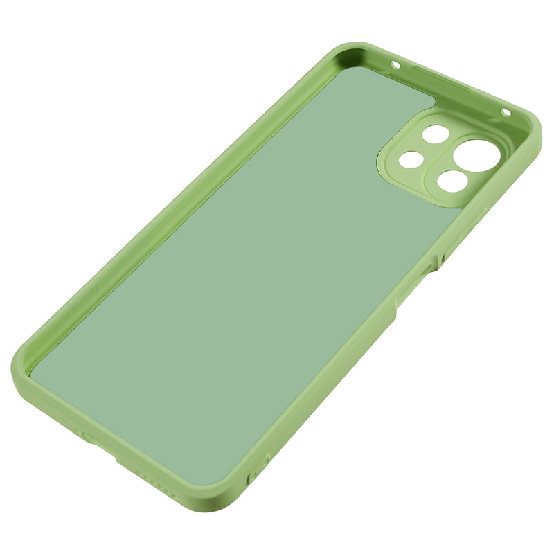 For Xiaomi 11 Lite 5G NE / Mi 11 Lite 5G / 4G Phone Case Soft Fiber Lining Rubberized TPU Cell Phone Cover