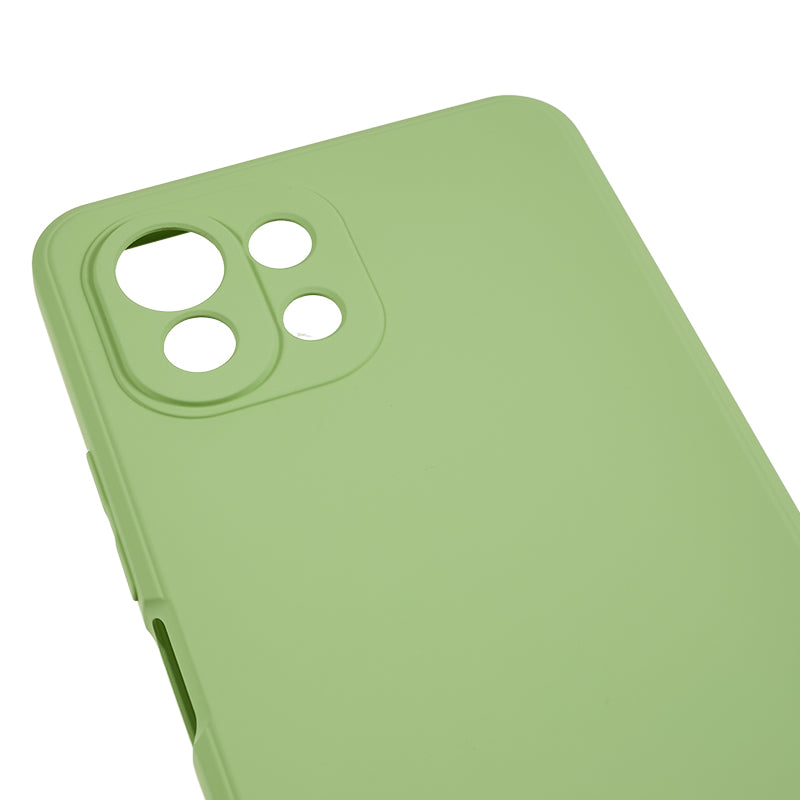 For Xiaomi 11 Lite 5G NE / Mi 11 Lite 5G / 4G Phone Case Soft Fiber Lining Rubberized TPU Cell Phone Cover