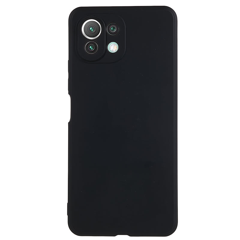 For Xiaomi 11 Lite 5G NE / Mi 11 Lite 5G / 4G Phone Case Soft Fiber Lining Rubberized TPU Cell Phone Cover