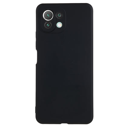 For Xiaomi 11 Lite 5G NE / Mi 11 Lite 5G / 4G Phone Case Soft Fiber Lining Rubberized TPU Cell Phone Cover
