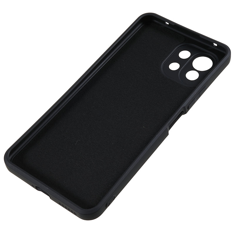 For Xiaomi 11 Lite 5G NE / Mi 11 Lite 5G / 4G Phone Case Soft Fiber Lining Rubberized TPU Cell Phone Cover