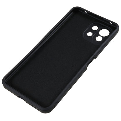 For Xiaomi 11 Lite 5G NE / Mi 11 Lite 5G / 4G Phone Case Soft Fiber Lining Rubberized TPU Cell Phone Cover