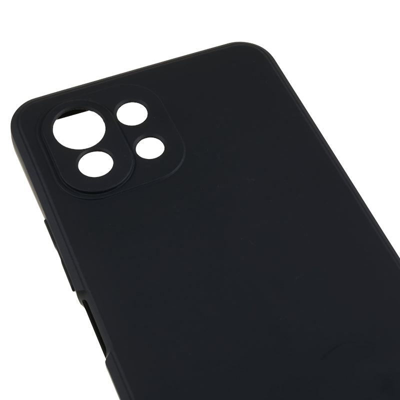 For Xiaomi 11 Lite 5G NE / Mi 11 Lite 5G / 4G Phone Case Soft Fiber Lining Rubberized TPU Cell Phone Cover