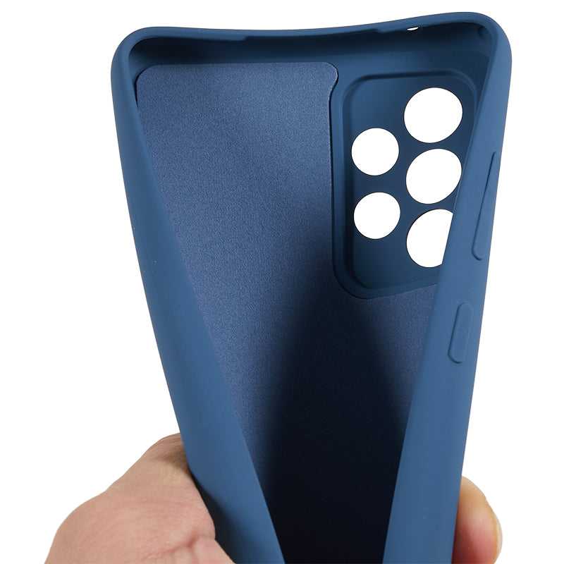 TPU Case for Samsung Galaxy A23 5G (Global Version) / A23 4G Fiber Lining Rubberized Phone Cover