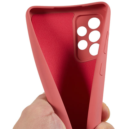 TPU Case for Samsung Galaxy A23 5G (Global Version) / A23 4G Fiber Lining Rubberized Phone Cover