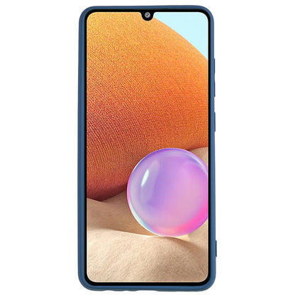 TPU Phone Case for Samsung Galaxy A32 4G (EU Version) Soft Fiber Lining Rubberized Phone Cover