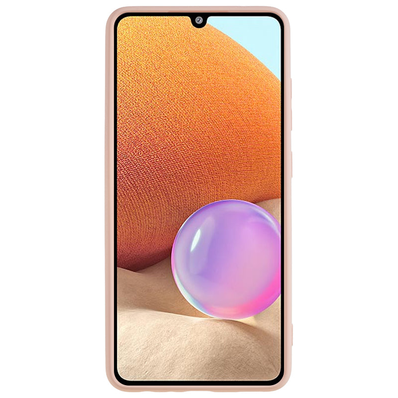 TPU Phone Case for Samsung Galaxy A32 4G (EU Version) Soft Fiber Lining Rubberized Phone Cover