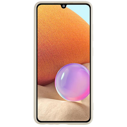 TPU Phone Case for Samsung Galaxy A32 4G (EU Version) Soft Fiber Lining Rubberized Phone Cover