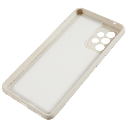 TPU Phone Case for Samsung Galaxy A32 4G (EU Version) Soft Fiber Lining Rubberized Phone Cover