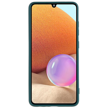 TPU Phone Case for Samsung Galaxy A32 4G (EU Version) Soft Fiber Lining Rubberized Phone Cover