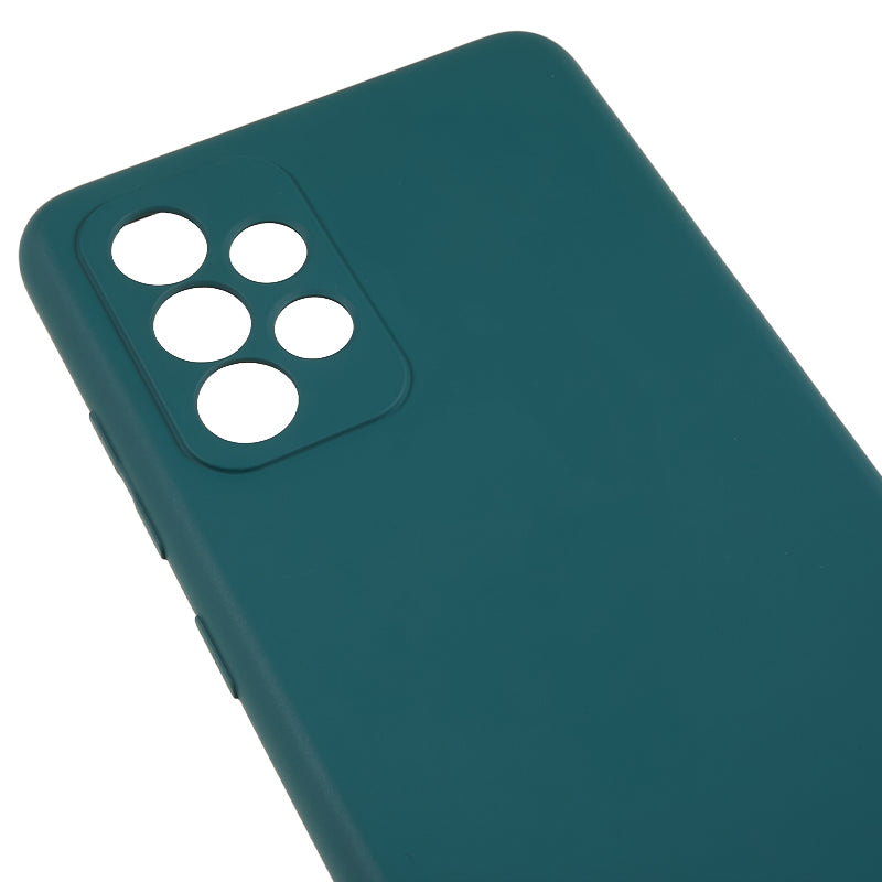 TPU Phone Case for Samsung Galaxy A32 4G (EU Version) Soft Fiber Lining Rubberized Phone Cover