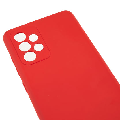 TPU Phone Case for Samsung Galaxy A32 4G (EU Version) Soft Fiber Lining Rubberized Phone Cover