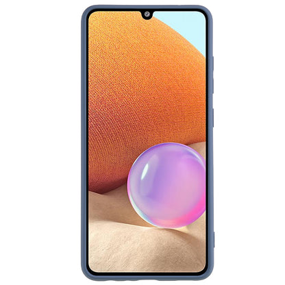 TPU Phone Case for Samsung Galaxy A32 4G (EU Version) Soft Fiber Lining Rubberized Phone Cover