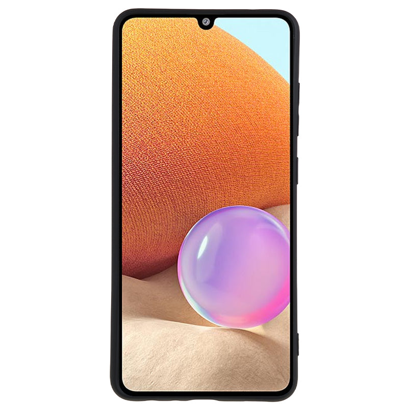 TPU Phone Case for Samsung Galaxy A32 4G (EU Version) Soft Fiber Lining Rubberized Phone Cover