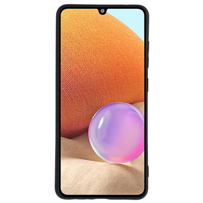 TPU Phone Case for Samsung Galaxy A32 4G (EU Version) Soft Fiber Lining Rubberized Phone Cover