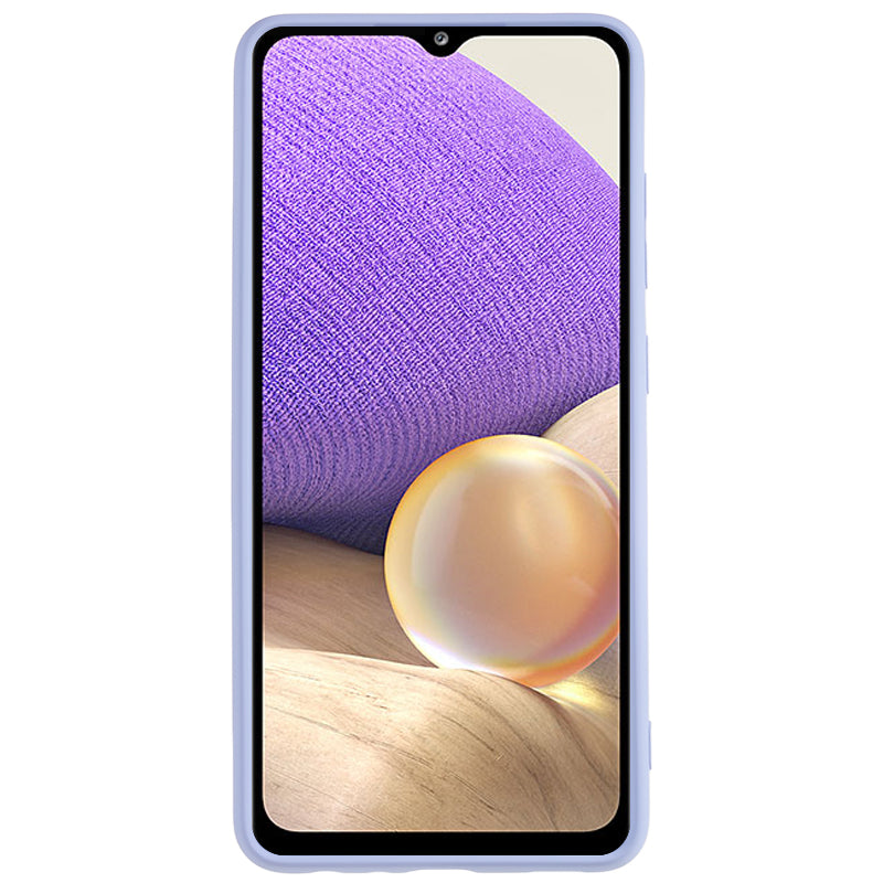 For Samsung Galaxy A32 5G / M32 5G Rubberized Phone Case Fiber Lining Scratch Proof TPU Back Cover