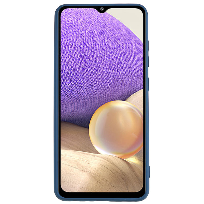 For Samsung Galaxy A32 5G / M32 5G Rubberized Phone Case Fiber Lining Scratch Proof TPU Back Cover