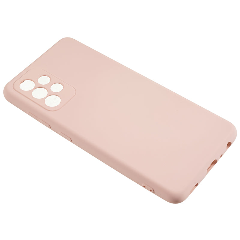 For Samsung Galaxy A32 5G / M32 5G Rubberized Phone Case Fiber Lining Scratch Proof TPU Back Cover