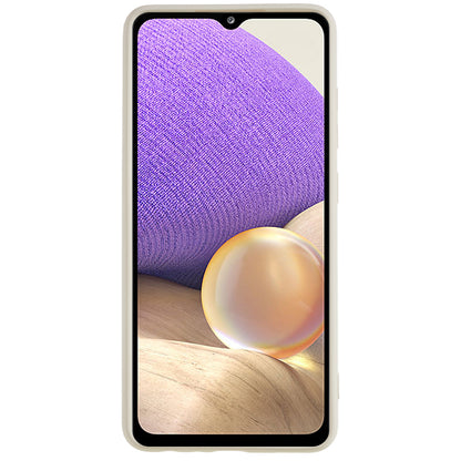 For Samsung Galaxy A32 5G / M32 5G Rubberized Phone Case Fiber Lining Scratch Proof TPU Back Cover