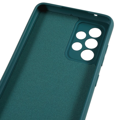 For Samsung Galaxy A32 5G / M32 5G Rubberized Phone Case Fiber Lining Scratch Proof TPU Back Cover