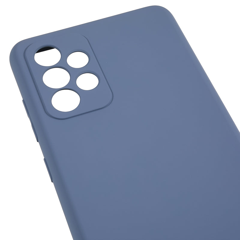 For Samsung Galaxy A32 5G / M32 5G Rubberized Phone Case Fiber Lining Scratch Proof TPU Back Cover