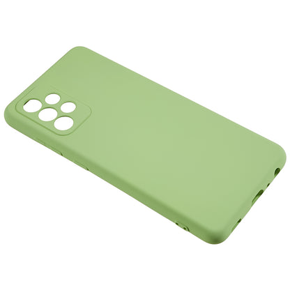 For Samsung Galaxy A32 5G / M32 5G Rubberized Phone Case Fiber Lining Scratch Proof TPU Back Cover