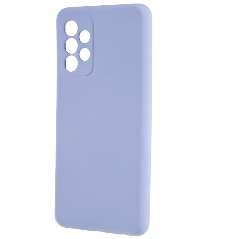 For Samsung Galaxy A52 4G / 5G / A52s 5G Rubberized Phone Case Fiber Lining TPU Back Cover