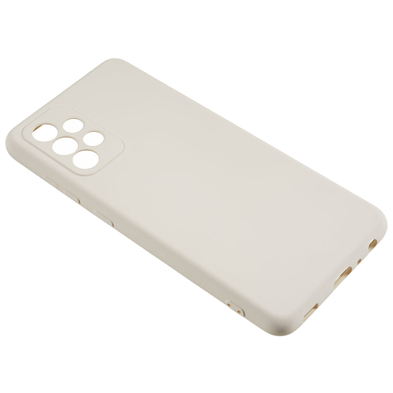 For Samsung Galaxy A52 4G / 5G / A52s 5G Rubberized Phone Case Fiber Lining TPU Back Cover